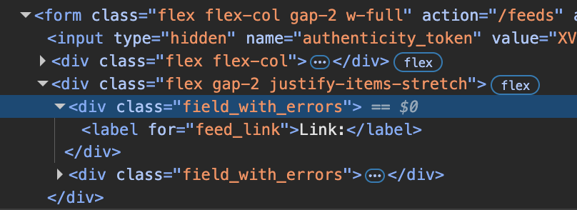 Wrapper div with field with errors class